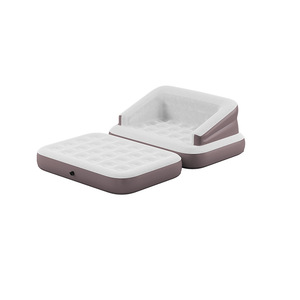 Pursuefree Inflatable <b>Sofa</b> 200kg PVC Foldable Portable Outdoor <b>Camping</b> Air <b>Sofa</b> - Product Image 3