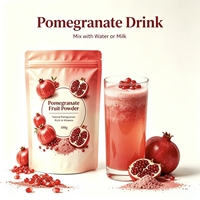 Groothandelsprijs Vers Granaatappel Fruitpoeder Natuurlijk Granaatappelsappoeder