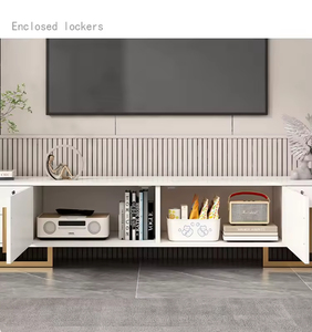 <span class=keywords><strong>2025</strong></span> nóng bán hiện đại bằng gỗ TV đứng & Bàn cà phê Set với lưu trữ thân thiện với môi cho khách sạn hoặc phòng khách phù hợp với 65 + trong TVS - Product Image 4