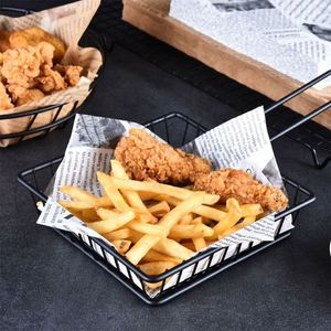 Custom Burgers French Fries Pizza Snack <b>Greaseproof</b> <b>Paper</b> Wrap Food Grade Waterproof Recyclable Sustainable Disposable Wrapping - Product Image 3