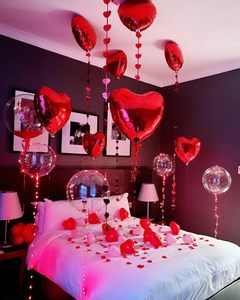 Decorazioni per San Valentino Palloncino in Foglio di Alluminio con Scritta XOXO 18 Pollici a Forma di Cuore per Matrimonio Anniversario Dichiarazione Amorevole Festa Nuziale - Product Image 5