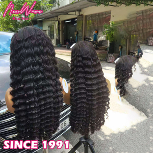 <span class=keywords><strong>Parrucca</strong></span> con Pizzo HD Trasparente 13x4 per Donne Afroamericane, Onda Profonda, Parrucche Frontali in Pizzo HD 13x6, Parrucche di 40 Pollici in Capelli Umani Grezzi - Product Image 6