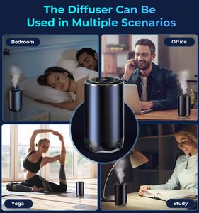 Thông Minh On/Off USB Powered Xe Khách Sạn Nước Hoa Khuếch Tán Biểu Tượng Tùy Chỉnh Thân Thiện Với Môi Kim Loại Làm Mát Không Khí Tinh Dầu Ngoài Trời Di Động - Product Image 6