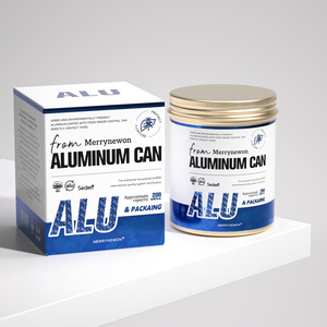 Envase de Aluminio de Grado Farmacéutico para Vitaminas, Frasco de Aluminio Metálico Resistente para Cápsulas y Polvo de Suplementos para la Salud - Product Image 4