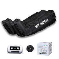 Bottes de compression pour les jambes certifiées médicales VU IPC03 avec contrôle manuel filaire et minuterie pour la thérapie de drainage lymphatique (Fournitures de santé)
