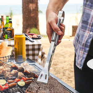 Accessori completi per Barbecue <span class=keywords><strong>Set</strong></span> di strumenti per Barbecue 5 pezzi <span class=keywords><strong>Set</strong></span> di strumenti per griglia per Barbecue per Barbecue all'aperto utensili per Barbecue da campeggio - Product Image 3