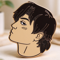 Pins en émail personnalisés en métal plaqué or noir, motif chaton, pour souvenirs et cadeaux, à personnaliser en usine