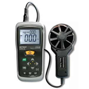 เครื่องวัดความเร็วลมแบบเทอร์โมเมตริก Metravi AVM-05 พร้อม CMM และ CFM - Product Image 1