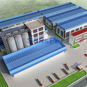 Atelier en acier préfabriqué de bâtiment d'entrepôt de structure métallique légère préfabriquée - Product Image 5