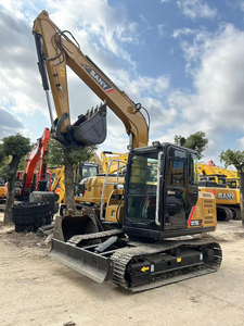 Excavatrice sur chenilles d'occasion Sany SY75C Pro, modèles SY75, SY60, SY95, SY55, SY26, SY35, avec chenilles en acier - Product Image 6