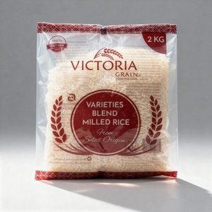 Custom Wholesale Logo Printed Rice <b>Bags</b> 5 kg Biodegradable 1Kg 2Kg 5Kg 10Kg <b>Vacuum</b> Plastic Rice Packaging <b>Bag</b> - Product Image 5