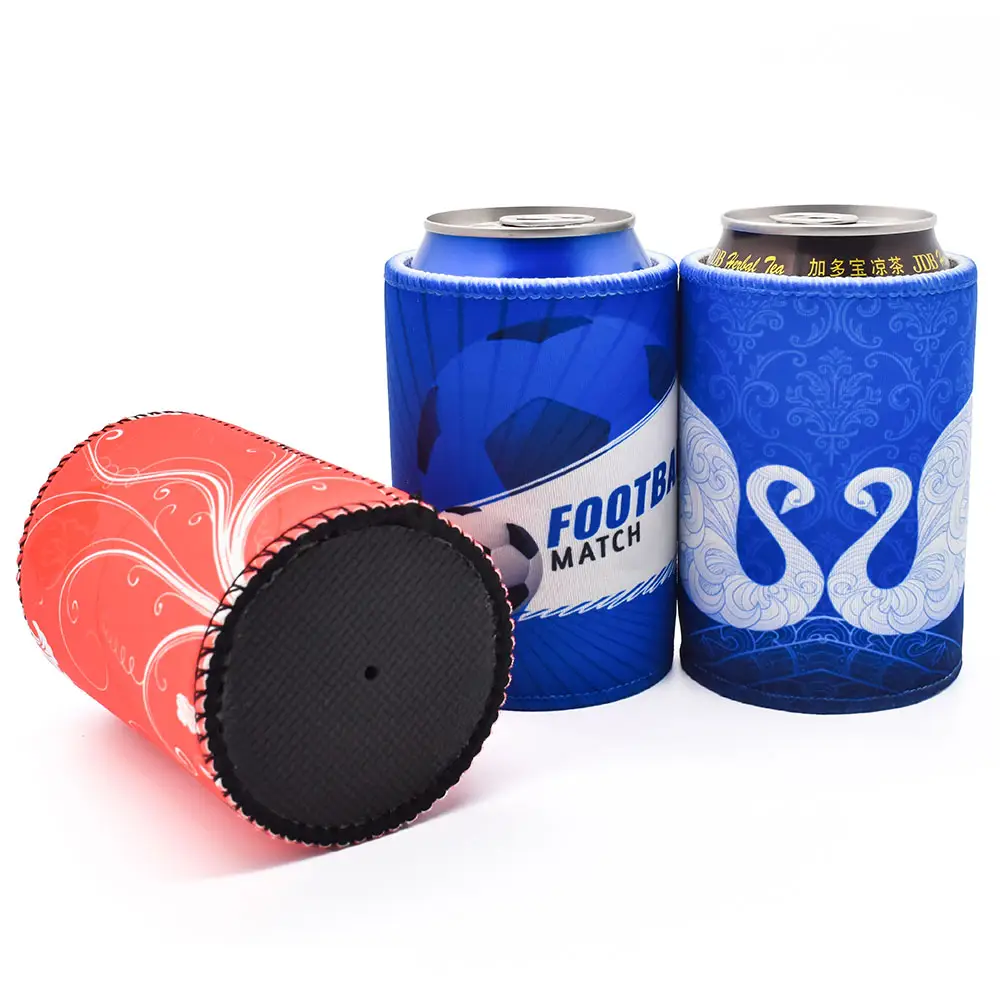 3mm 5mm can beer wine insulated coozy slim 330ml can cooler water drink stubby holder cover bottle sleeve