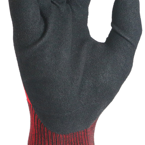 MaxiTough biểu tượng tùy chỉnh 15g làm việc găng tay EN388 Nylon Spandex liền mạch đan nhiệm vụ nặng nề Nitrile lớp phủ chống trượt găng tay an toàn - Product Image 3