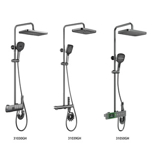Ensemble <span class=keywords><strong>de</strong></span> <span class=keywords><strong>douche</strong></span> intelligent <span class=keywords><strong>pour</strong></span> hôtel avec affichage numérique LED, robinets thermostatiques, système <span class=keywords><strong>de</strong></span> <span class=keywords><strong>douche</strong></span> pluie mural <span class=keywords><strong>de</strong></span> luxe, colonne <span class=keywords><strong>de</strong></span> <span class=keywords><strong>douche</strong></span> - Product Image 6