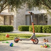 Monopattino Elettrico per Bambini Direttamente dalla Fabbrica, Potenza 130W, Velocità Regolabile 14km/h, Pieghevole