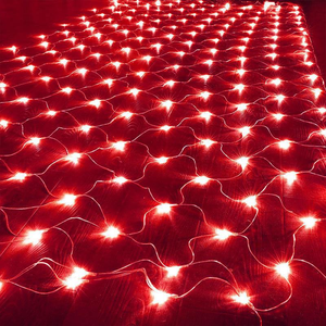 Rideau lumineux LED multicolore en maille, étanche, guirlande féerique, décoration de plafond pour intérieur, extérieur, fête, mariage - Product Image 6
