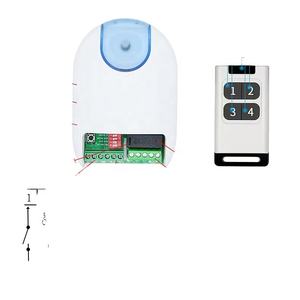 <span class=keywords><strong>Panneau</strong></span> <span class=keywords><strong>de</strong></span> commande <span class=keywords><strong>de</strong></span> volet roulant multifonction 230V à 4 boutons, télécommande automatique pour porte roulante, fréquence 433MHz, <span class=keywords><strong>code</strong></span> roulant - Product Image 1