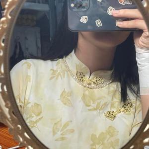 Collier rétro de grand-mère, simple, en perles d'eau douce naturelles et trempées, pour l'hiver, l'automne et l'hiver, pour les pulls - Product Image 3