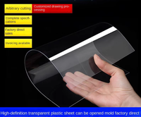 Feuille de plastique transparente en PVC PET PC, film protecteur pour cadre photo, film rigide, feuille de résistance, modèle de traitement 012 Dongguan