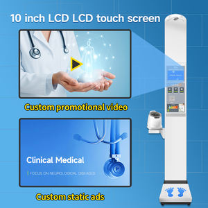 अनुकूलन ब्लूटूथ चिकित्सा व्यक्तिगत पैमाने स्व-सेवा कियोस्क स्वास्थ्य रक्तचाप वजन ऊंचाई मॉनिटर - Product Image 5