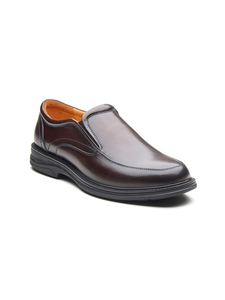 Mocassins de mariage pour hommes en cuir pleine fleur importé, à enfiler, légers, avec doublure en cuir DD - Product Image 5