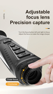 HTI HT-A12 256*192 8倍軽量サーマル単眼鏡 アウトドアサーマルイメージングスコープ 狩猟用 - Product Image 3