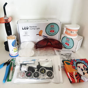 सबसे अच्छा बेच कम moq के साथ customis लेबल दांत मणि पेशेवर स्टार्टर किट सहित इलाज प्रकाश और दांत मणि चिपकने वाला किट - Product Image 2