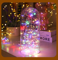 Guirlandes lumineuses LED Owl Firecracker multicolores scintillantes en cluster sur fil de cuivre, étanches pour l'extérieur, décoratives pour les fêtes
