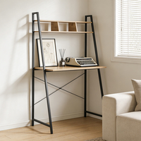 Bureau d'ordinateur moderne multifonctionnel en métal, table convertible pour PC et ordinateur portable, pour la maison, l'école et le bureau
