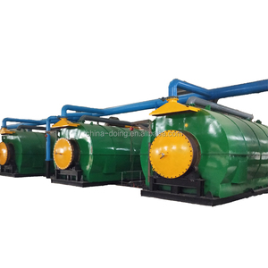 <span class=keywords><strong>Chaudière</strong></span> de pyrolyse de pneus usagés, machine de recyclage des pneus en huile combustible <span class=keywords><strong>avec</strong></span> moteur principal et composants de moteur - Product Image 1