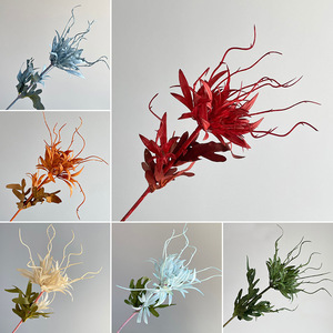 Xunpu 2 teste <span class=keywords><strong>di</strong></span> barba <span class=keywords><strong>di</strong></span> drago <span class=keywords><strong>orchidea</strong></span> artificiale fatta a mano singolo fiore <span class=keywords><strong>di</strong></span> plastica per Natale fai da te e ritorno all'arredamento della scuola <span class=keywords><strong>di</strong></span> Xunpu - Product Image 2