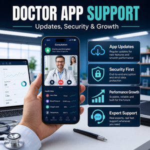 พัฒนาแอปปรึกษาแพทย์ออนไลน์แบบกำหนดเองสำหรับ IOS และ Android พร้อมวิดีโอคอล ออกใบสั่งยา และจัดการบันทึกทางการแพทย์ - Product Image 6