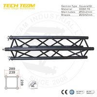 Plaque de base en aluminium pour treillis de scène 6,5 pieds, treillis robuste pour éclairage, support de DJ