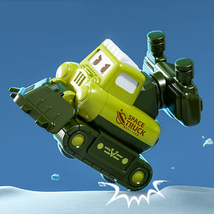 Modellino Giocattolo Cavalcabile di Veicolo da Costruzione, Aereo, Camion da Cantiere, Auto in Plastica per Bambini Unisex - Product Image 4