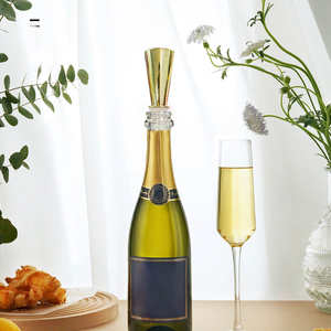 Poteiro de <span class=keywords><strong>Champagne</strong></span> portátil ABS, garrafas de vinho, conjunto de acessórios para vinho e sipper - Product Image 1