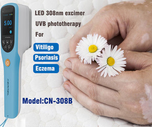 Lámpara UVB de 308nm de Grado Médico, Portátil, para Uso Doméstico, Lámpara de Fototerapia Excimer LED UVB de 308nm para el Tratamiento de Vitiligo, Psoriasis y Eccema - Product Image 5