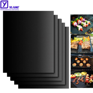 Chịu nhiệt độ cao PTFE sợi thủy tinh không dính BBQ nướng Thảm lò lót cho Bếp cảm ứng - Product Image 6