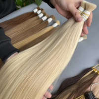 Cheveux Humains Bruts en Vrac de Haute Qualité en Gros, Fournisseur d'Usine, Cheveux Humains Aligné en Cuticule Remi, Personnalisable