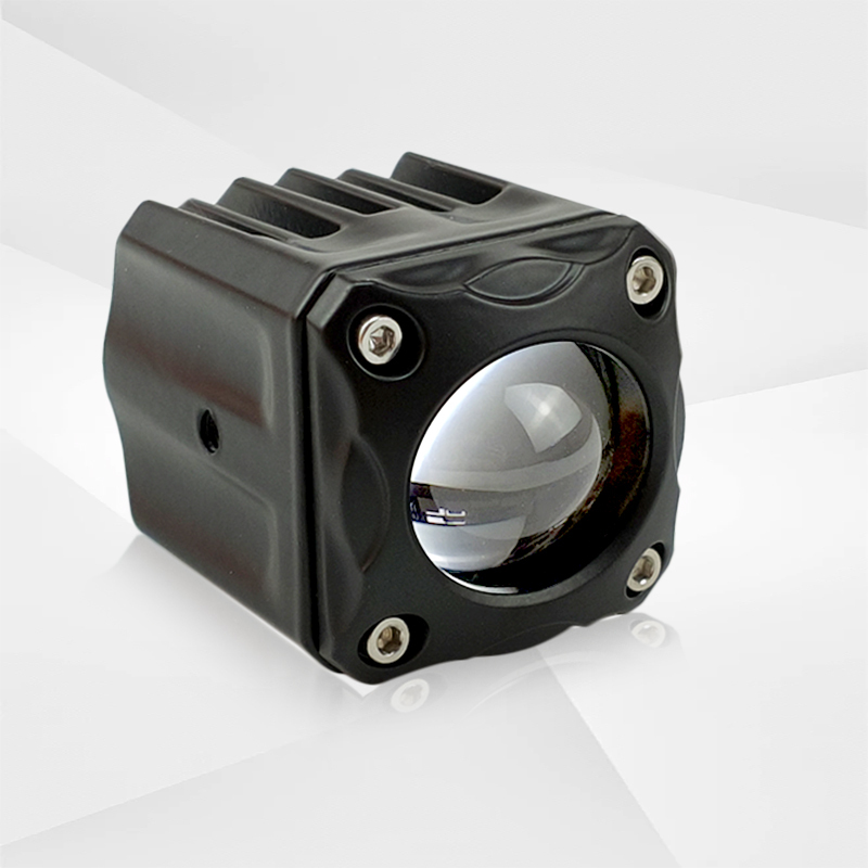 2Inch Motorcycle Mini Driving Work Light Dual Color High Low Beam Headlight Auxiliary Fog Light For Offroad Trucks Boat Bicycle