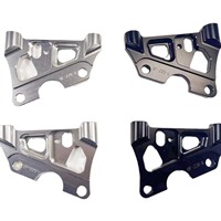 Support d'amortisseur avant en aluminium usiné CNC sur mesure, 100 mm, pour étrier de frein à rayonnement large, prix usine