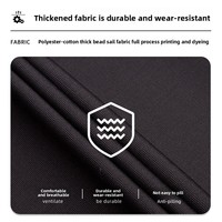 Veste de travail à col zippé avec panneaux renforcés et multiples poches, pantalon cargo résistant à l'usure avec protection des genoux pour la réparation automobile et l'ingénierie