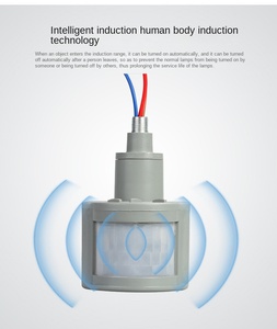 Công Tắc Cảm Biến Chuyển Động Đèn LED Bộ Phát Hiện Chuyển Động PIR Hồng Ngoại Tự Động 12V 24V 110V 220V Cảm Biến Gắn Tường Ngoài Trời - Product Image 6