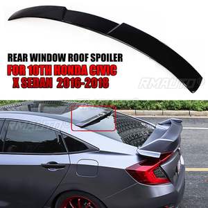 สปอยเลอร์หลังคาท้ายรถยนต์ ปีกสปอยเลอร์หลังคาท้ายรถยนต์ สำหรับ HONDA CIVIC 10TH X SEDAN ปี 2016-2018 - Product Image 1