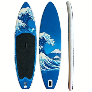 Tabla de Paddle Surf Inflable ISUP Floating World Iconic Great Wave Art Board para Surfistas y Entusiastas <span class=keywords><strong>del</strong></span> Surf - Product Image 1