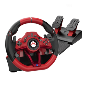 Volante Mario Kart World Wheel Pro Deluxe Negro y Rojo para Nintendo Switch 2 Gaming - Product Image 3