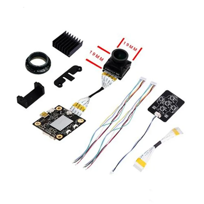 Newest Hawkeye Firefly 4K Split Cam Version 3.0 Camera DVR 7-24V For FPV Racing Drone