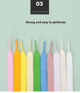 Cordones Planos de 8mm para Zapatos Deportivos, Cordones Decorativos Coloridos, Gran Venta - Product Image 4