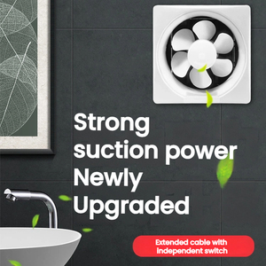 4 8 10 inch extractor nhà hàng phòng tắm cho quạt thông gió nhà bếp im lặng Quạt trần - Product Image 4