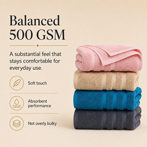 Custom Wholesale 100% Pure Cotton Adult Rectangle <b>Bath</b> <b>Towel</b> <b>Set</b> Plain Color Woven Quick-Dry Face <b>Towel</b> Super Absorbent Bathroom - Product Image 4