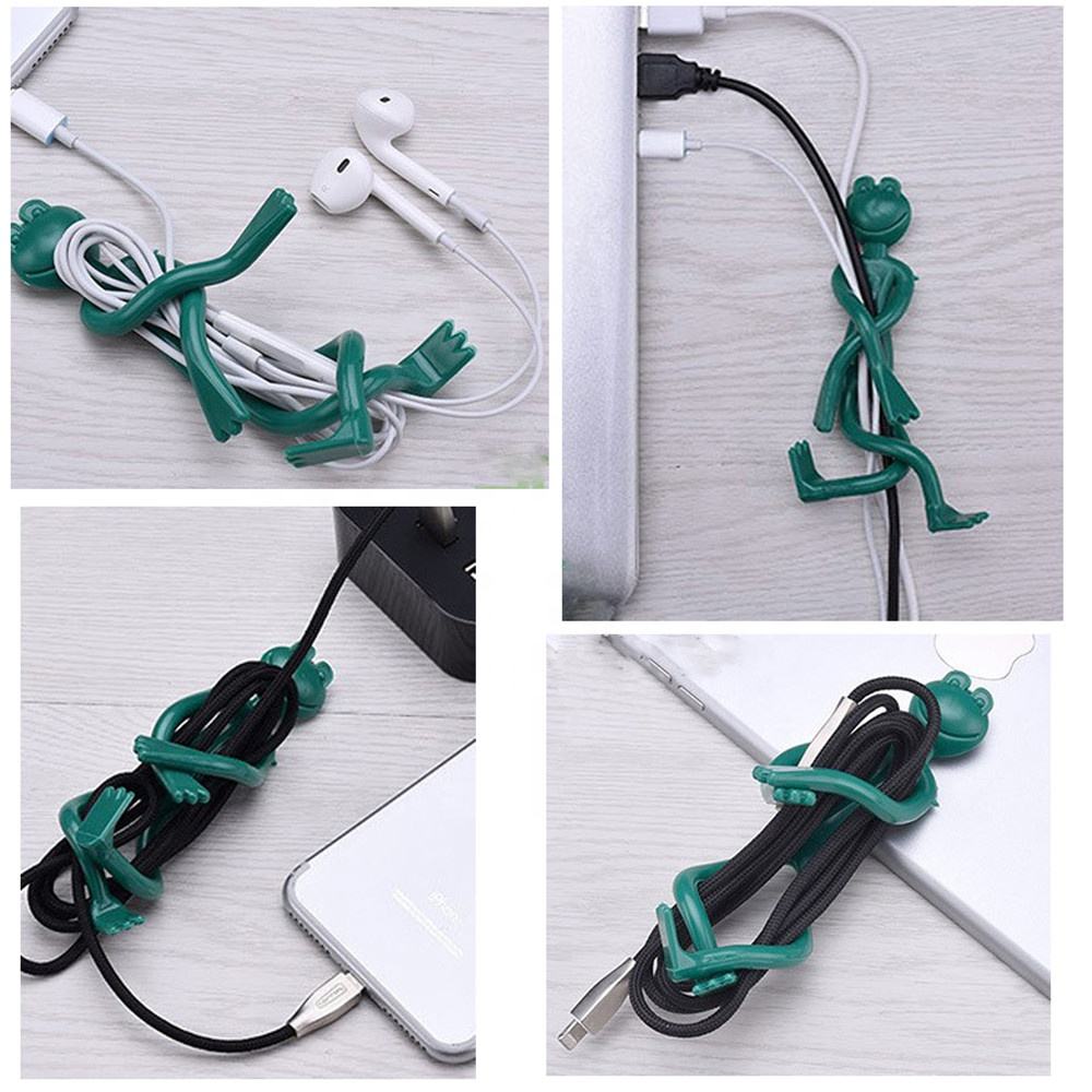 SQXBK Lot De 10 Attaches Décoratives Pour Plantes, Pliables, Réutilisables, Pour Jardin, Grenouille